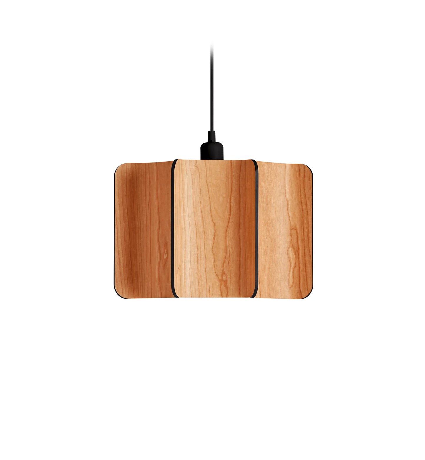 Wood large suspension lamp.  Wood Suspended light. suspension lighting For Industrial Interiors