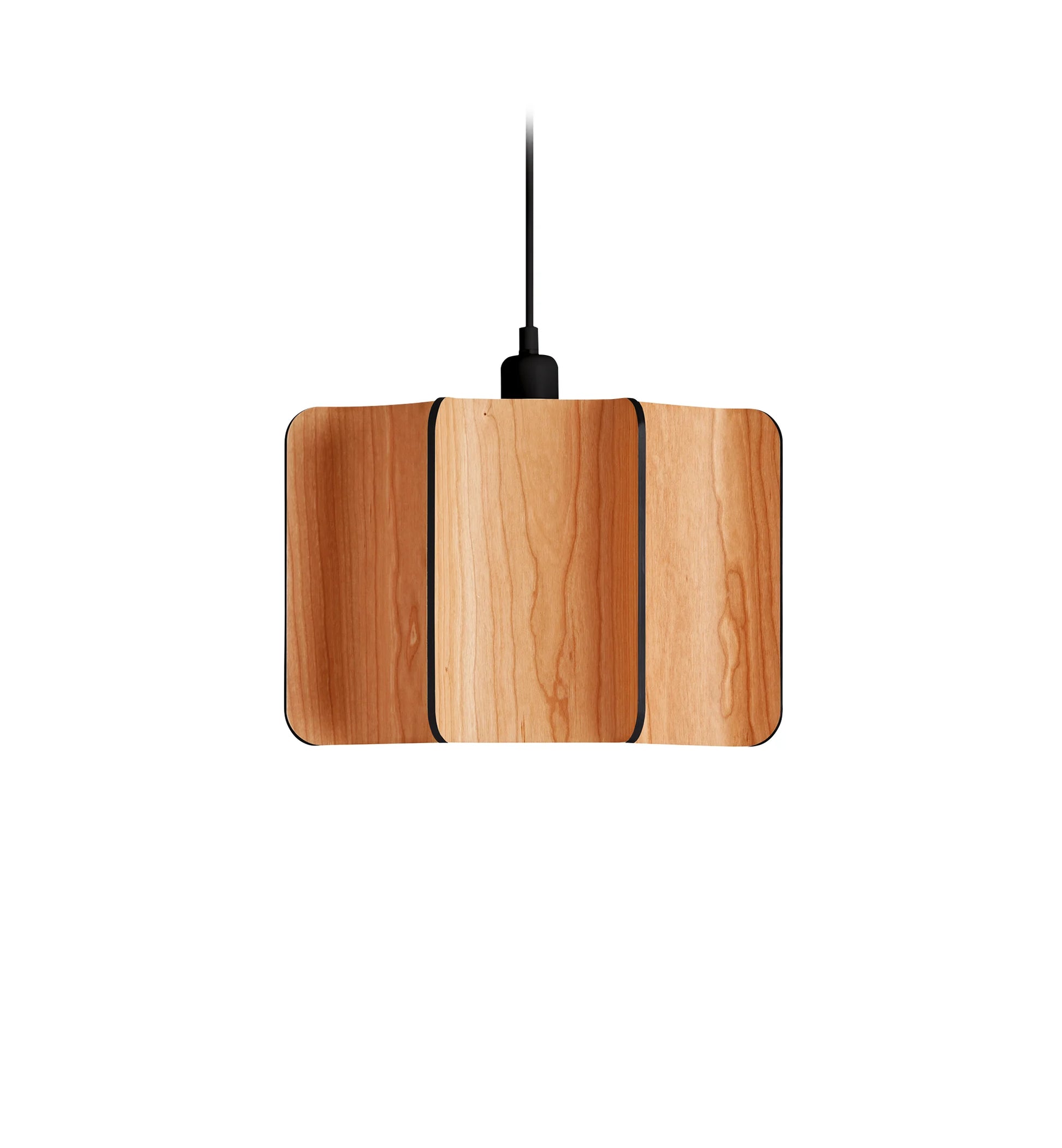 Wood large suspension lamp.  Wood Suspended light. suspension lighting For Industrial Interiors