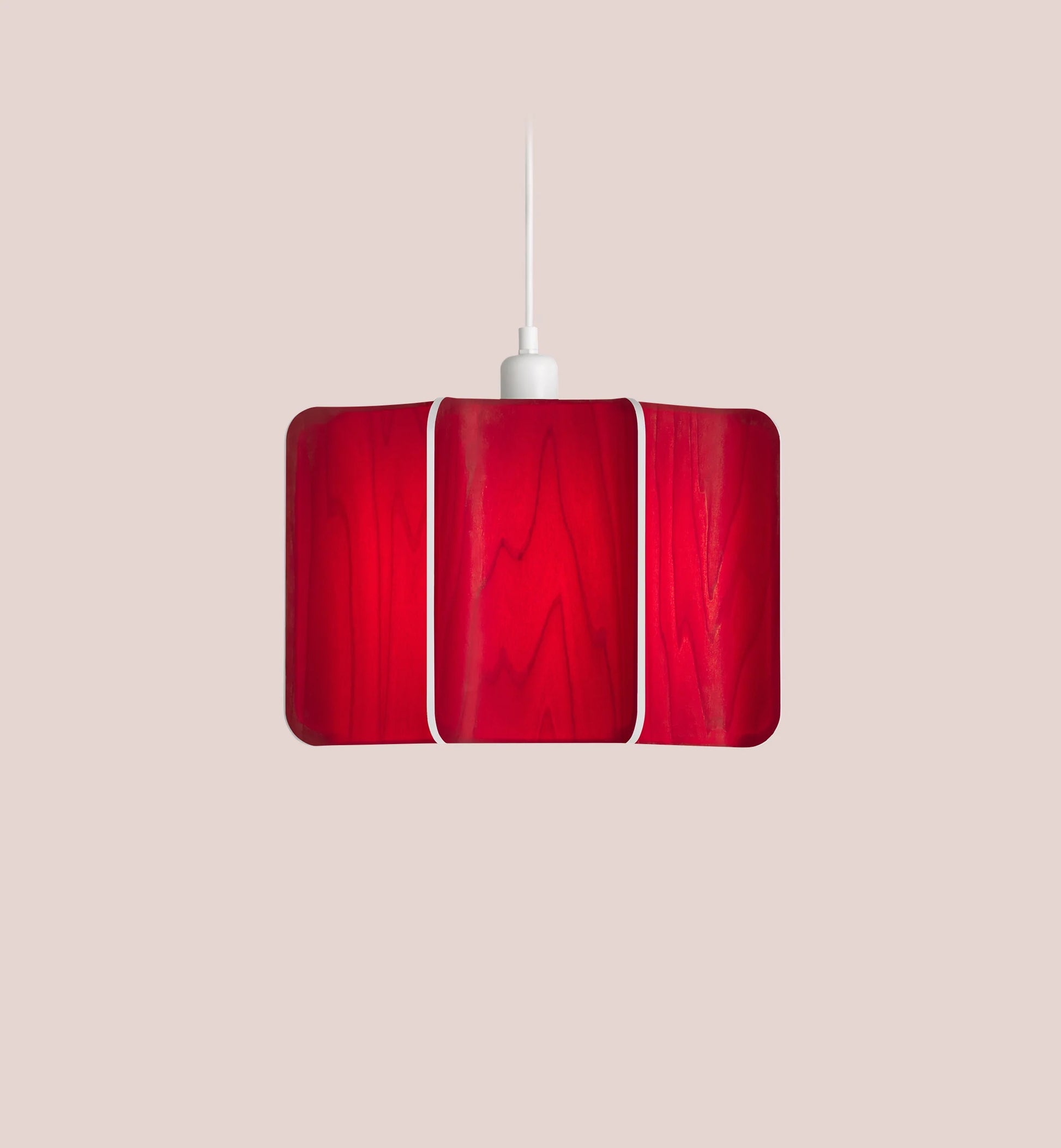 large pendant. Wood veneer grey Suspended light. suspension lighting For Chic contemporary lighting