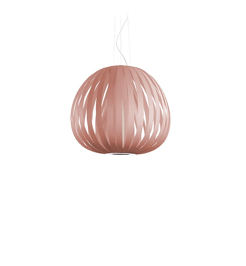 dusty pink  wood large pendant lamp. art deco lighting. Ceiling light brands . pink light 