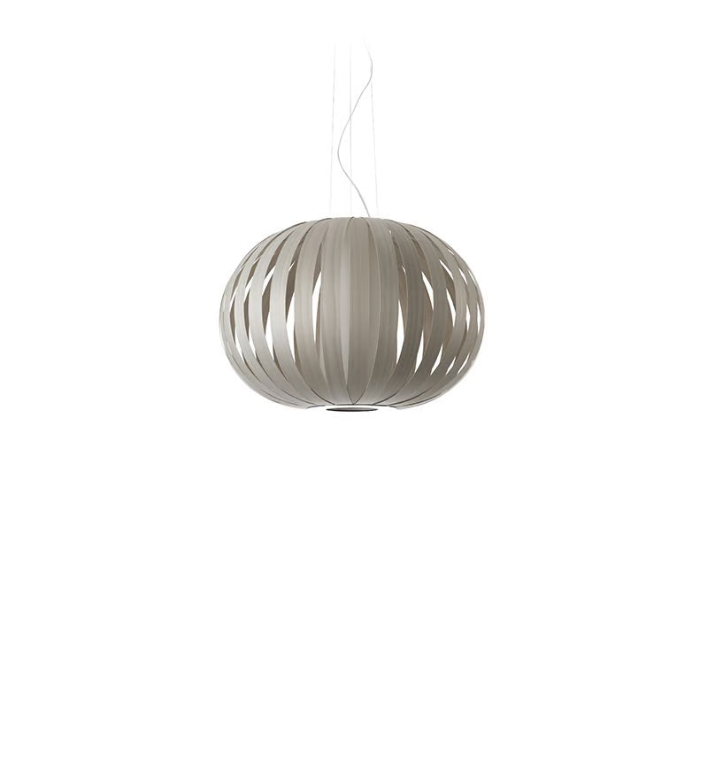 natural wood grey large pendant. wooden suspended light. wood chandelier lamp.