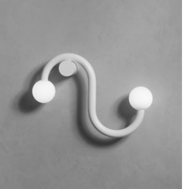 Linfa Wall Light by Zava Luce, Italian designer wall lamp with sculptural contemporary design for luxury modern interiors ✨