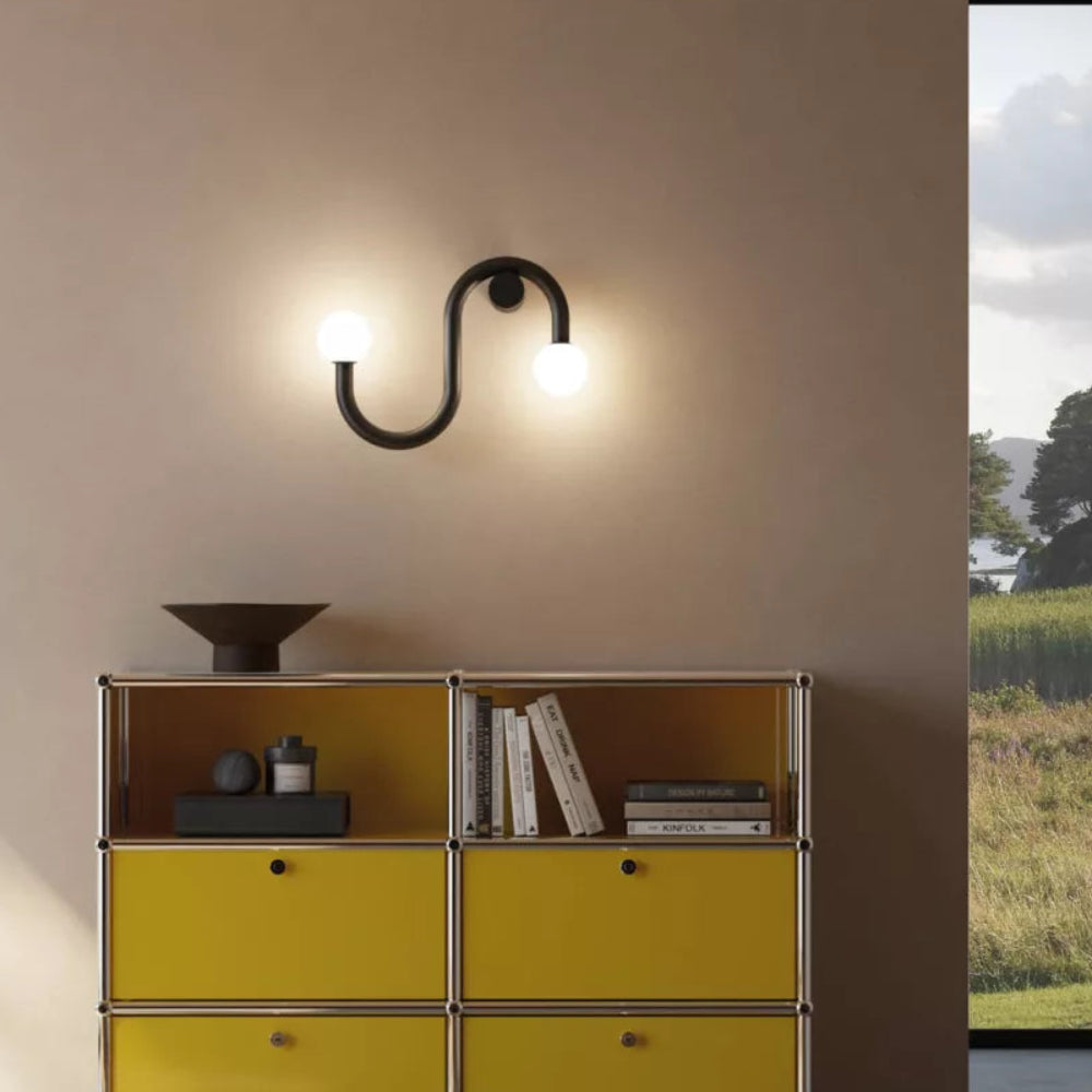 Linfa Wall Light by Zava Luce, Italian designer wall lamp with sculptural contemporary design for luxury modern interiors ✨