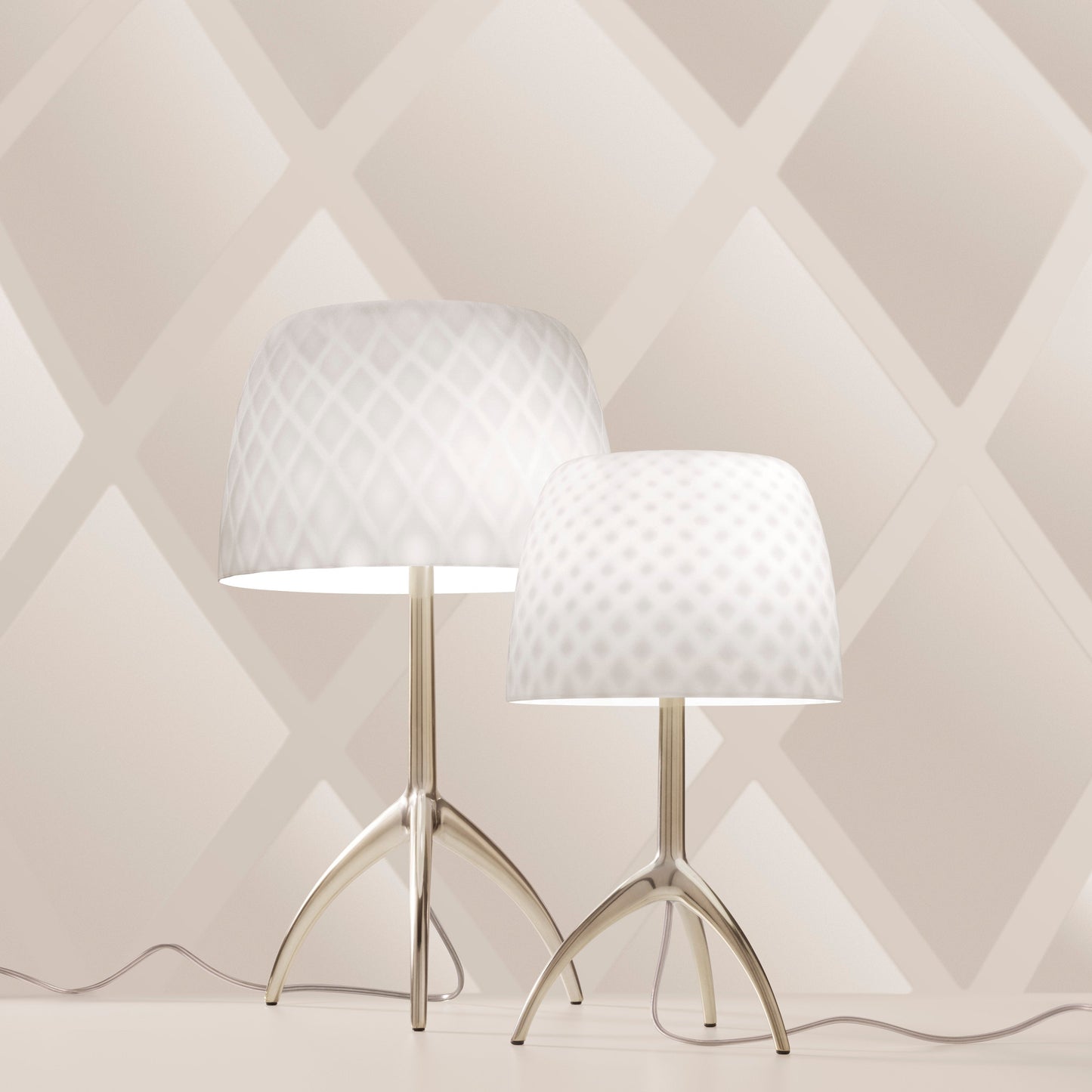 table lamps, Bedroom pattern lights, at home lamps, table lamp online, luxury glass, Champagne finish lighting, at home lamps