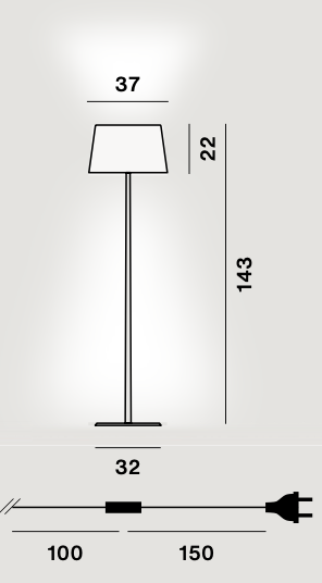 Lumiere XXL Floor Lamp by Foscarini