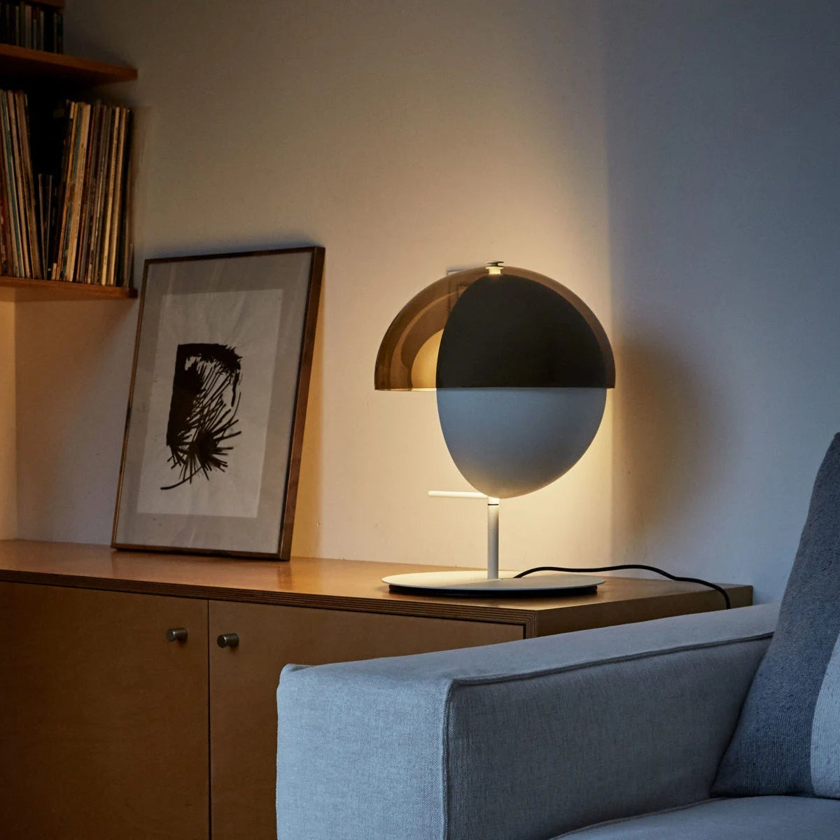 Theia Table Lamp by Marset, Spanish designer table lamp with sculptural design for luxury lighting and modern interiors ✨