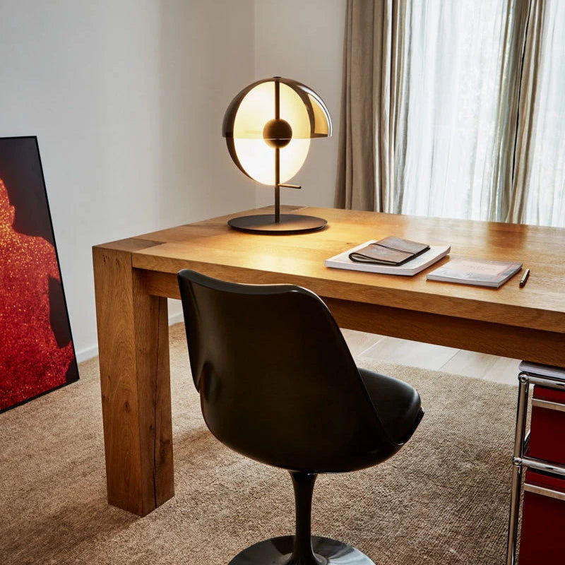 Theia Table Lamp by Marset, Spanish designer table lamp with sculptural design for luxury lighting and modern interiors ✨