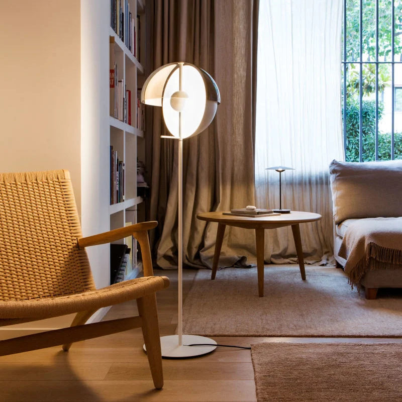 Theia P Floor Lamp by Marset, Spanish designer floor lamp with sculptural elegance for luxury lighting and modern interiors ✨