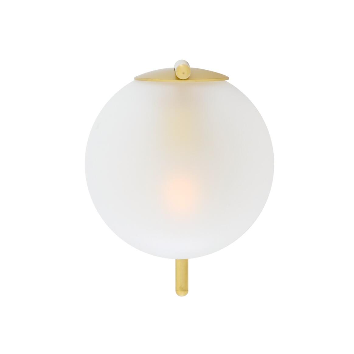 Madison Globe Wall Lamp by Mullan Lighting featuring a sleek globe-shaped glass shade with modern elegance and soft ambient illumination