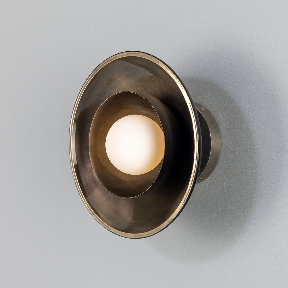 Marrakesh Art Deco Wall Lamp by Mullan Lighting featuring a bold geometric design with elegant detailing inspired by classic Art Deco style.