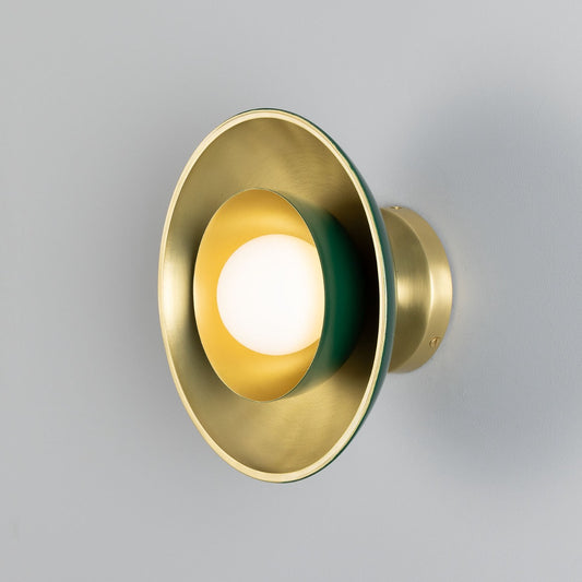 Marrakesh Art Deco Wall Lamp by Mullan Lighting featuring a bold geometric design with elegant detailing inspired by classic Art Deco style.