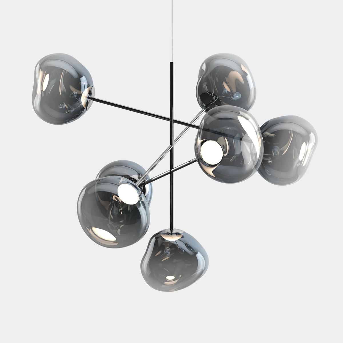 Melt Large Chandelier by Tom Dixon, designer chandelier with sculptural organic forms for luxury interiors ✨