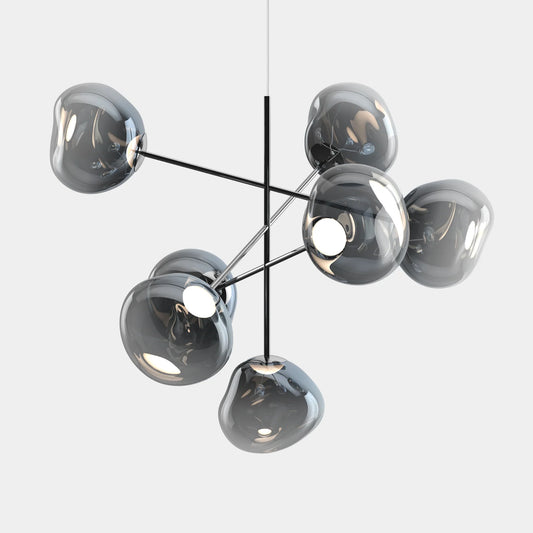 Melt Large Chandelier by Tom Dixon, designer chandelier with sculptural organic forms for luxury interiors ✨