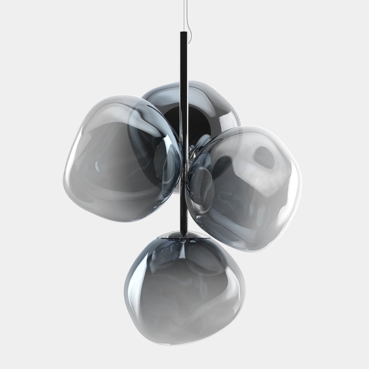 Melt Mini Chandelier by Tom Dixon, designer chandelier with sculptural organic forms for luxury interiors ✨