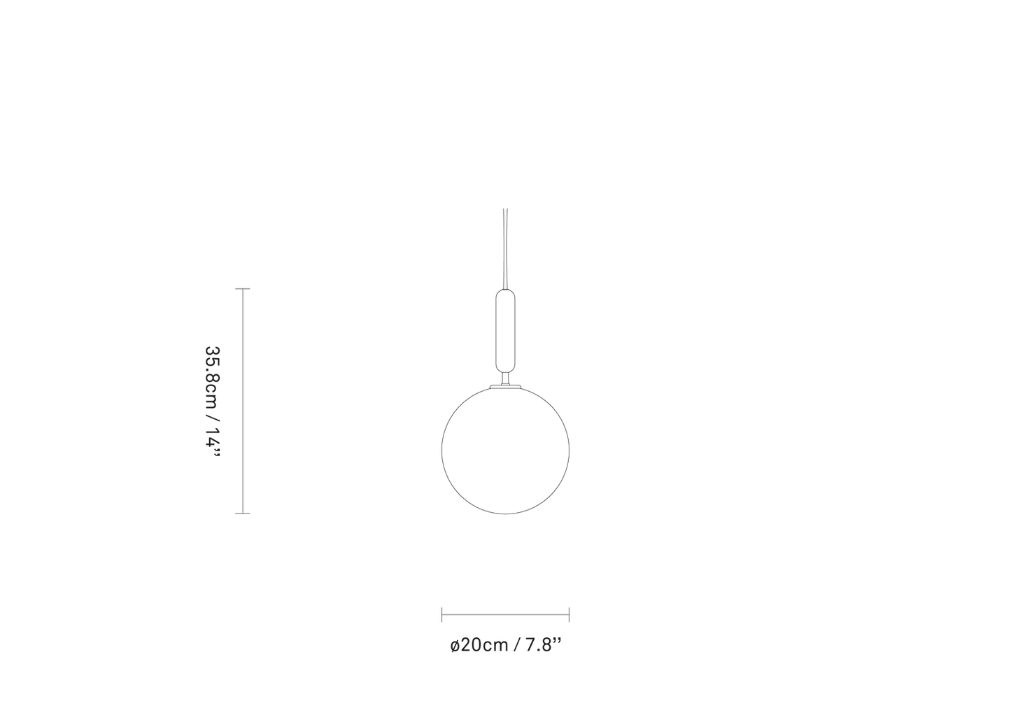 Miira 1 Large Pendant Lamp by Nuura