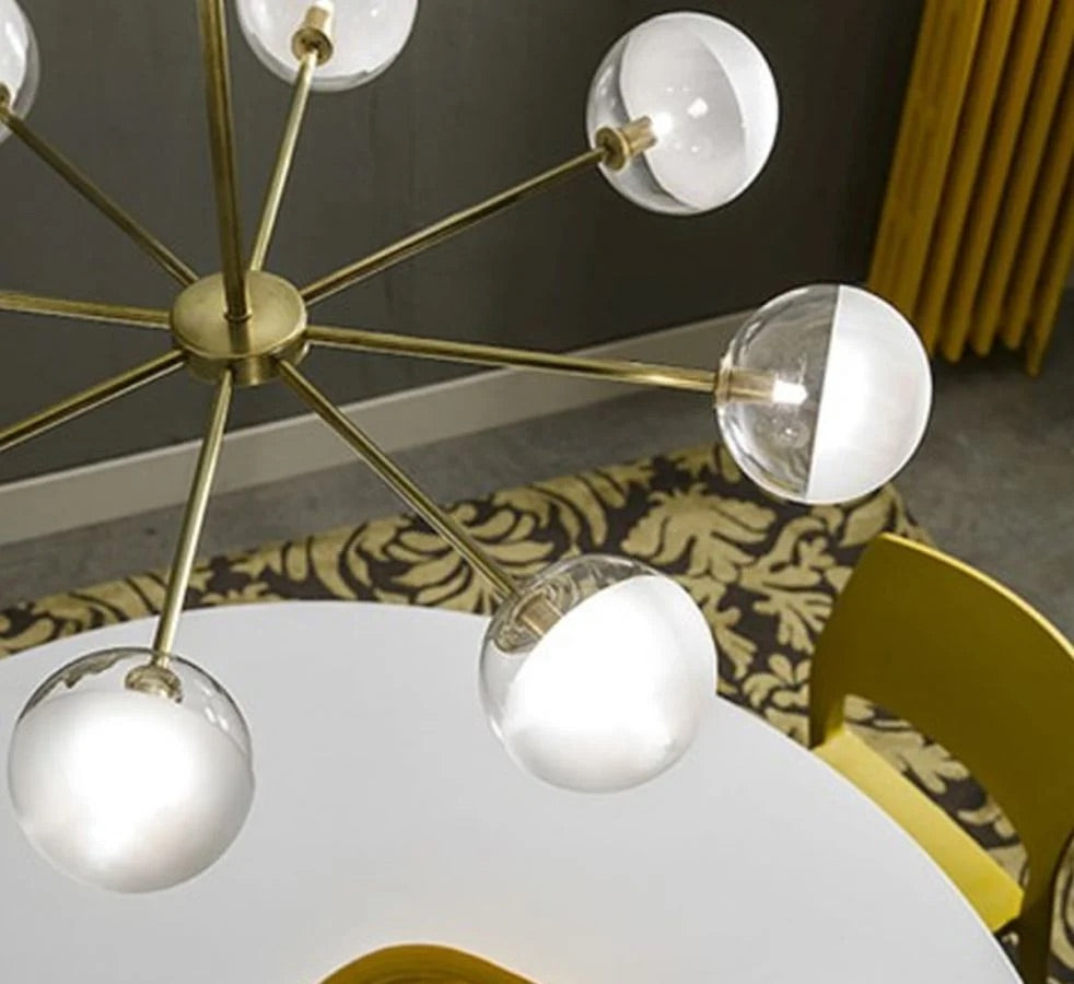 Circular hanging pendant lamp glass design, round shape ceiling  light fixture, contemporary hanging lights, Art Deco style lamps for Home, European Italian living room Pendant lights, Hallway ceiling light, round modern brass lamps, circular hanging ceiling pendant lights, Contemporary round retro style lamps, trendy pendant lights, Round shape retro Art Deco glass lamps stores near me.