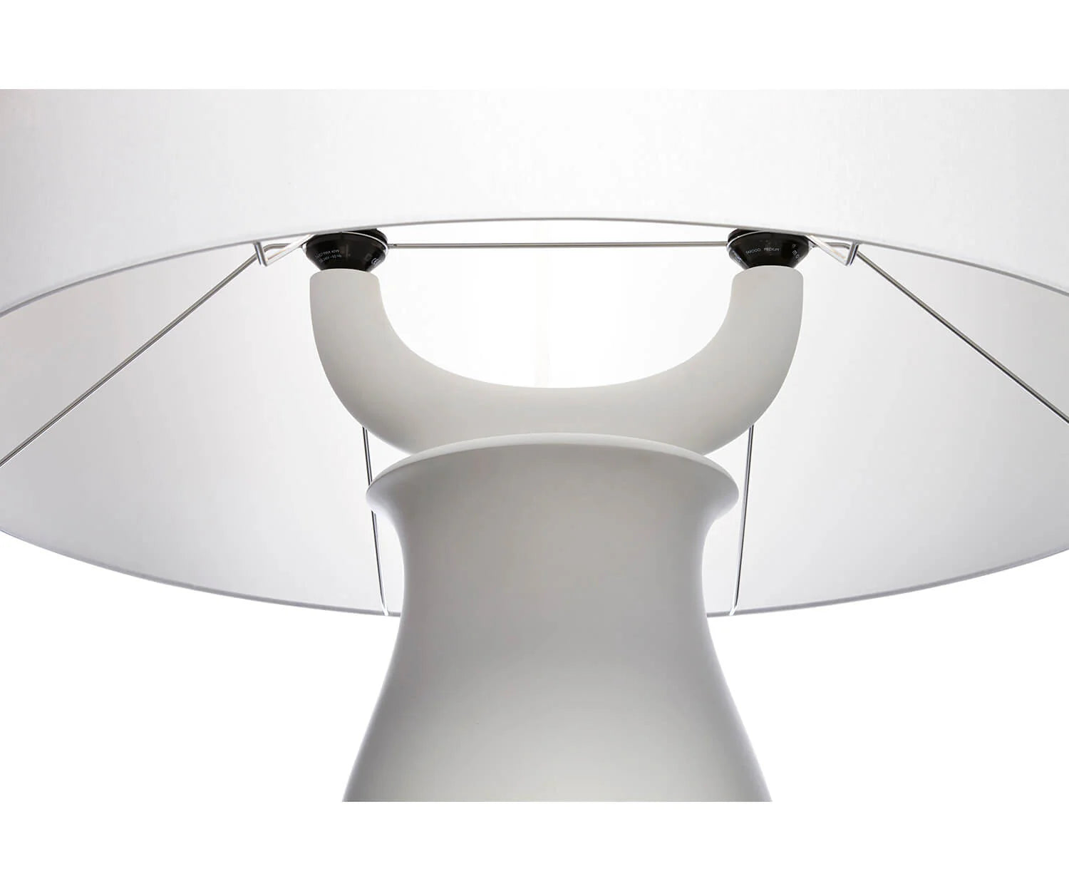 Large White Curvy Traditional Light for Resort, Hotels Hospitality & home,  best contemporary lighting, modern lighting options, contemporary lamps  for Living room