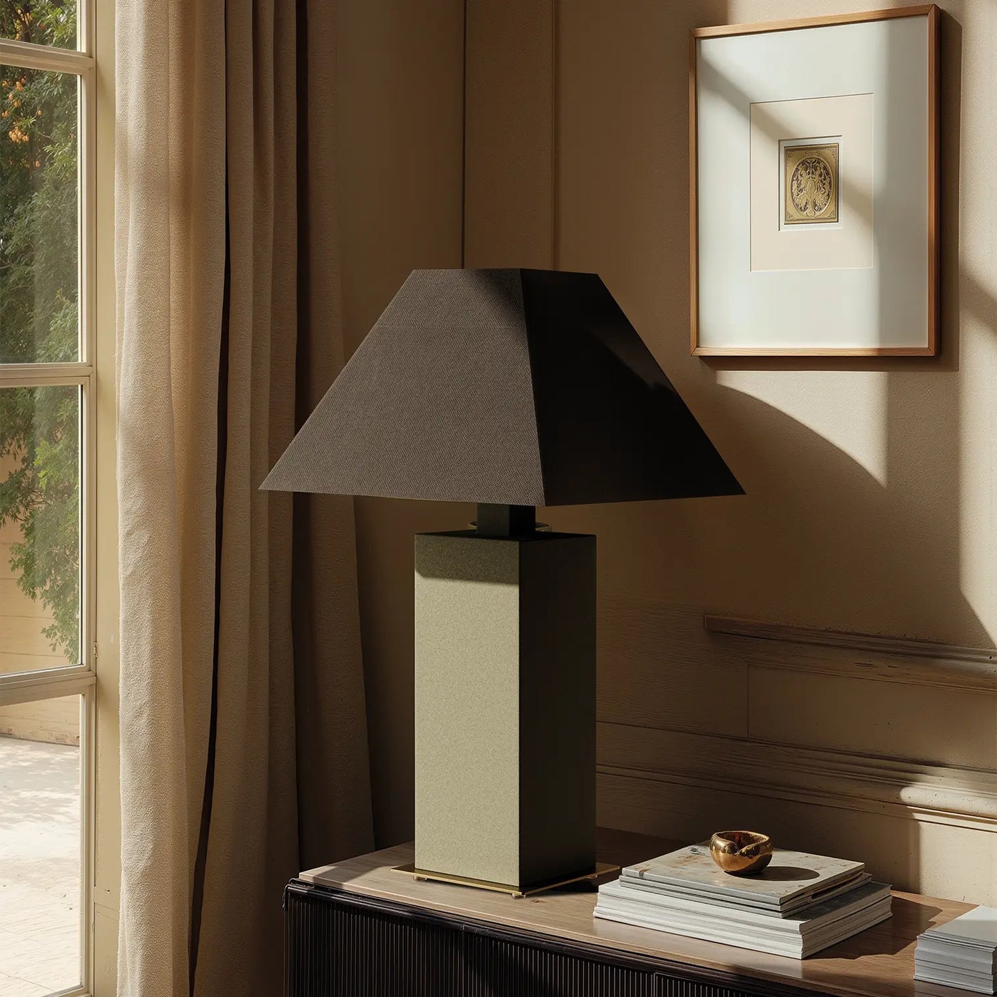 Syal table lamp by Aromas Del Campo, modern designer table light with elegant minimalist style for luxury interiors ✨