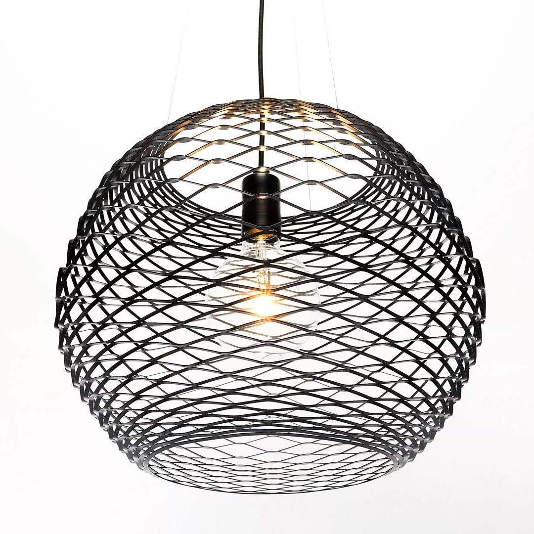 Net Big Suspension Lamp by Zava Luce, Italian designer suspension light with geometric open-frame design for luxury contemporary interiors ✨