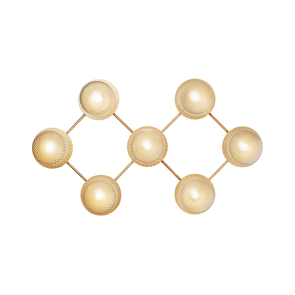 Liila 7 by Nura perfect as designer wall lamp for interior of dining or living room light as home decor premium light. Shop designer lights Online