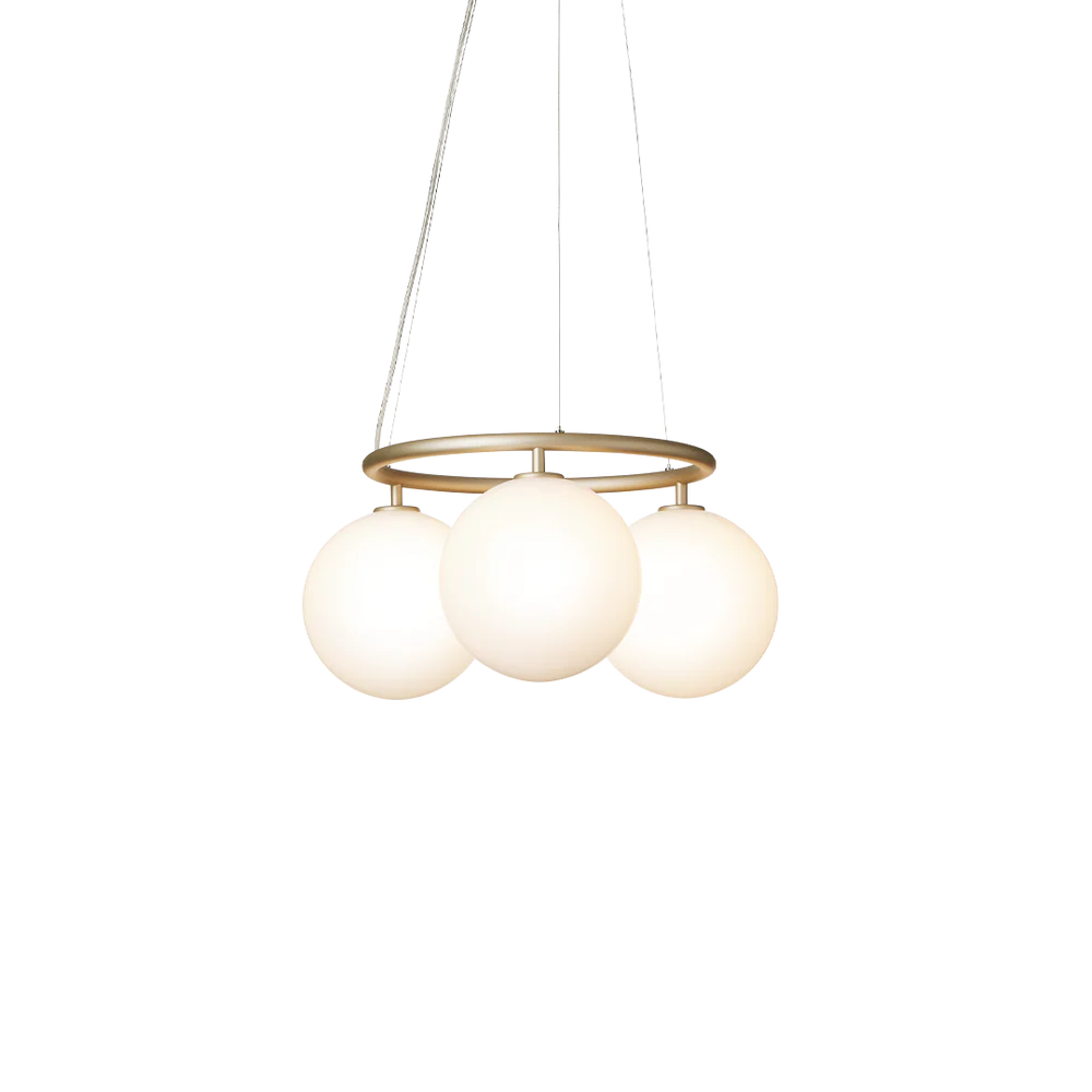 Miira 3 Circular Chandelier by Nuura