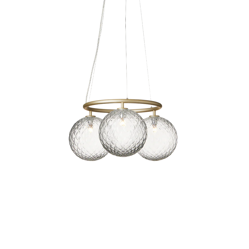 Miira 3 Circular Chandelier by Nuura