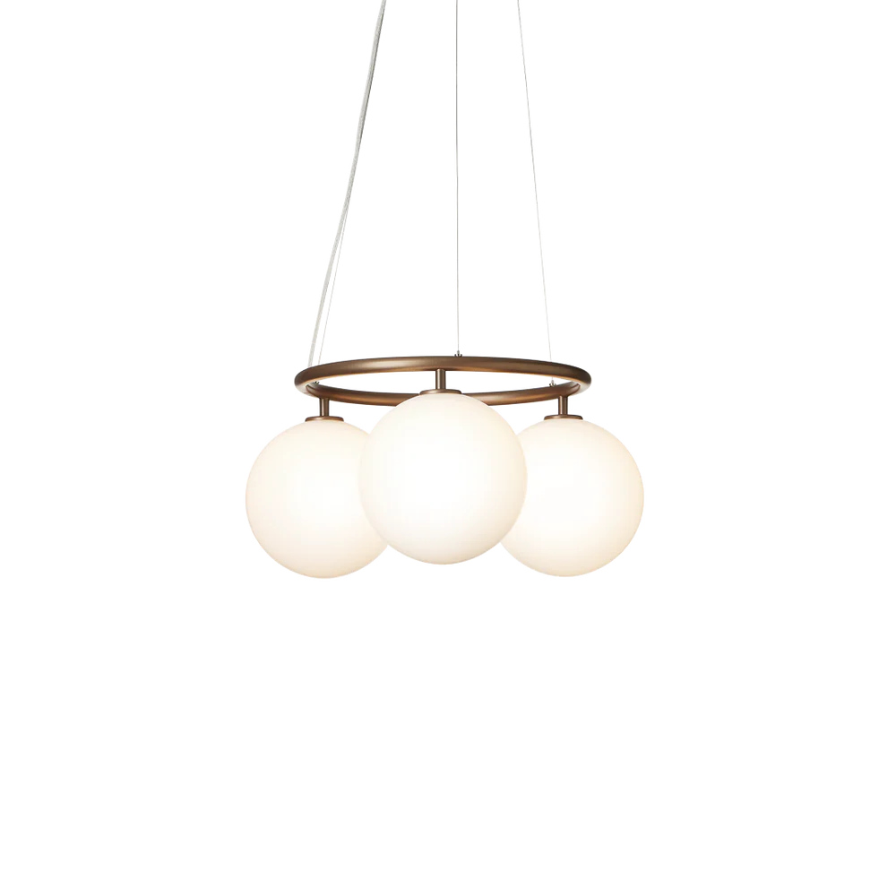 Miira 3 Circular Chandelier by Nuura