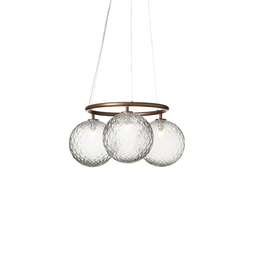 Miira 3 Circular Chandelier by Nuura