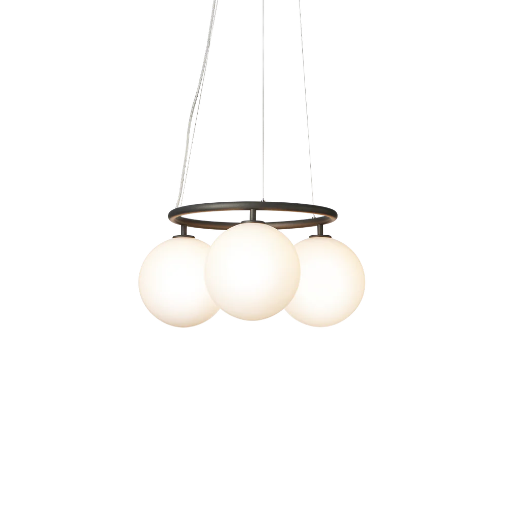 Miira 3 Circular Chandelier by Nuura