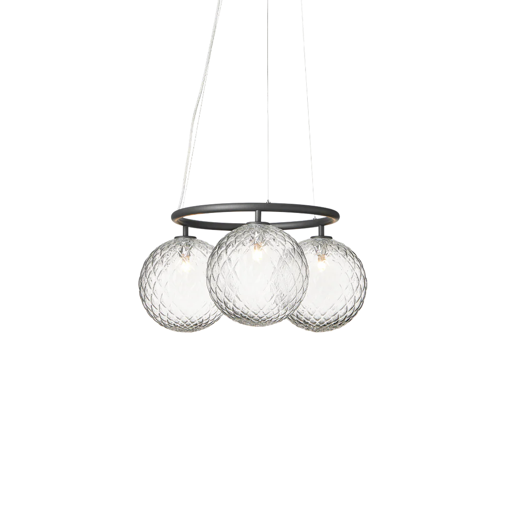 Miira 3 Circular Chandelier by Nuura