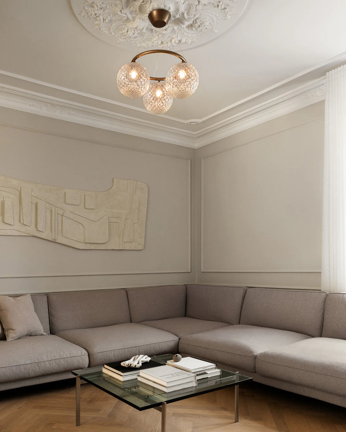 Miira 3 Circular Chandelier by Nuura