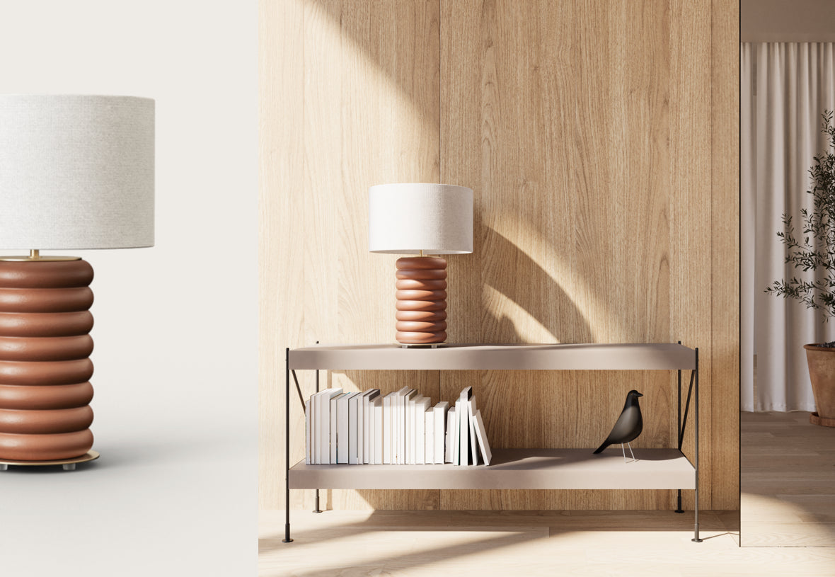 Onut Single & Double Table Lamp NAC130 & NAC130/2 by Aromas Del Campo, modern designer table lamps for luxury contemporary interiors ✨