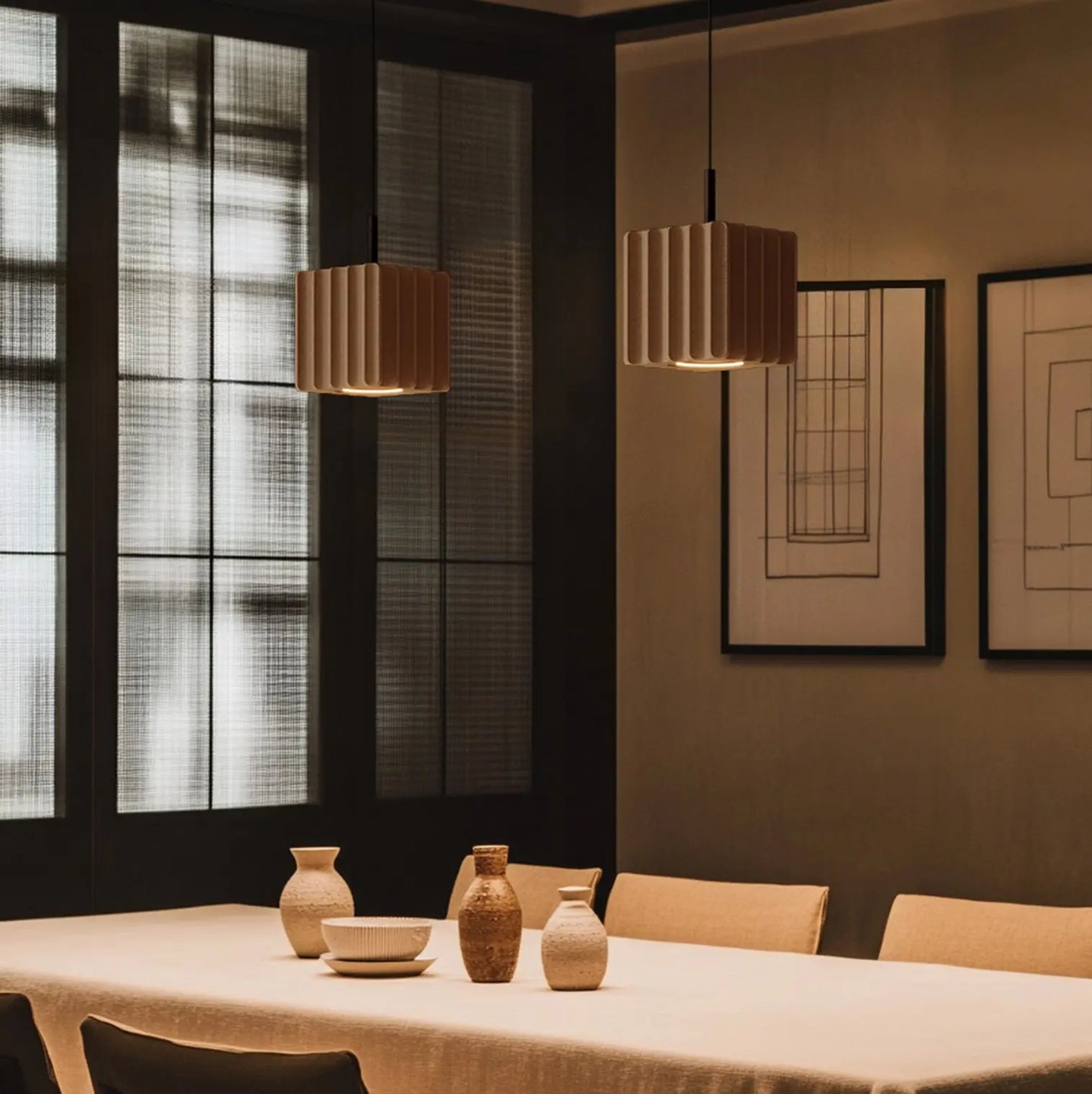 Pire pendant lamp by Aromas Del Campo, modern designer hanging light with elegant contemporary style for luxury interiors ✨