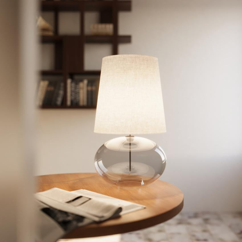 Parigi table lamp by Cangini & Tucci featuring handcrafted glass, elegant Italian design, and warm ambient lighting for modern interiors.