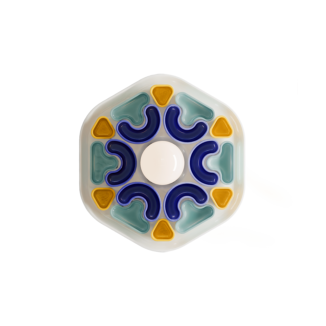 Phytia C2801 White Wall Lamp by Ferroluce with handcrafted ceramic design, Italian wall lighting for modern interiors.