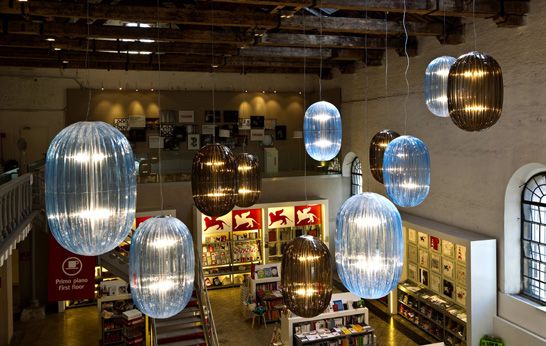 Decorative lamps, polycarbonate Large Light-weight Oval suspended light, round shape light, Lighting, decorative ceiling light lamps