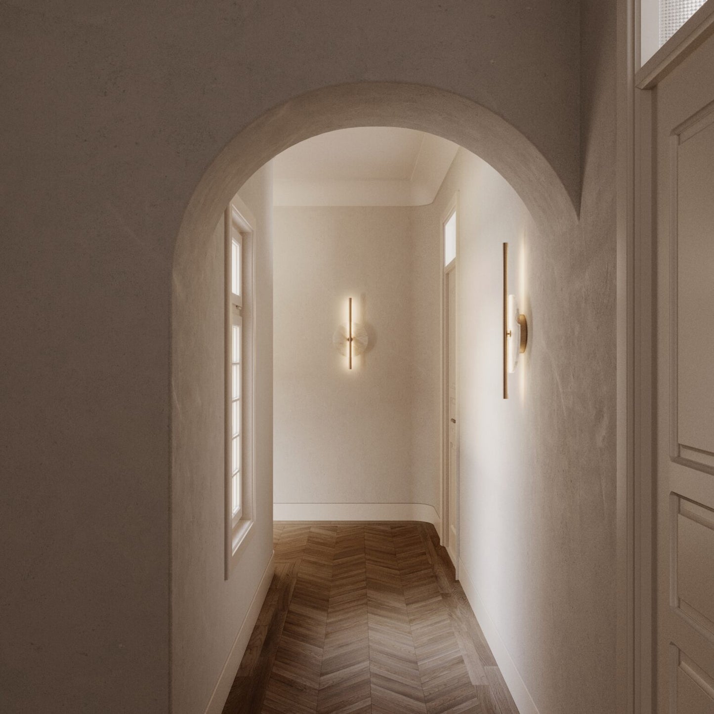 Point wall lamp by Aromas Del Campo, modern designer wall light with minimalist contemporary style for luxury interiors ✨