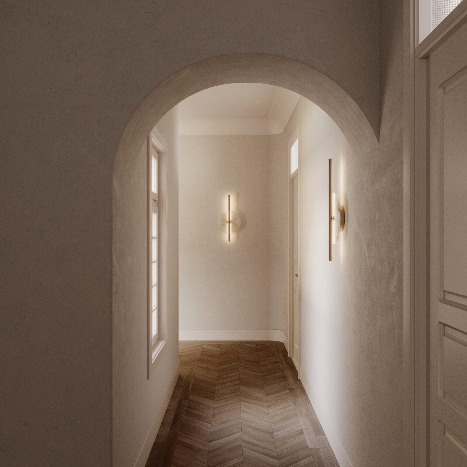 Point wall lamp by Aromas Del Campo, modern designer wall light with minimalist contemporary style for luxury interiors ✨