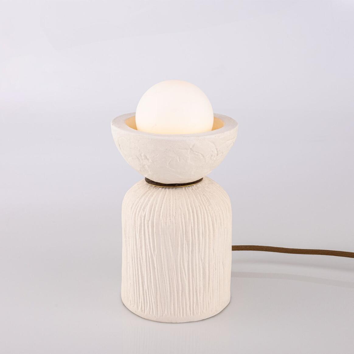 Prali Ceramic Table Lamp by Mullan Lighting – elegant ceramic table lamp with a contemporary silhouette and timeless finish.