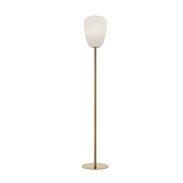 home Floor lamp with Engraved glass