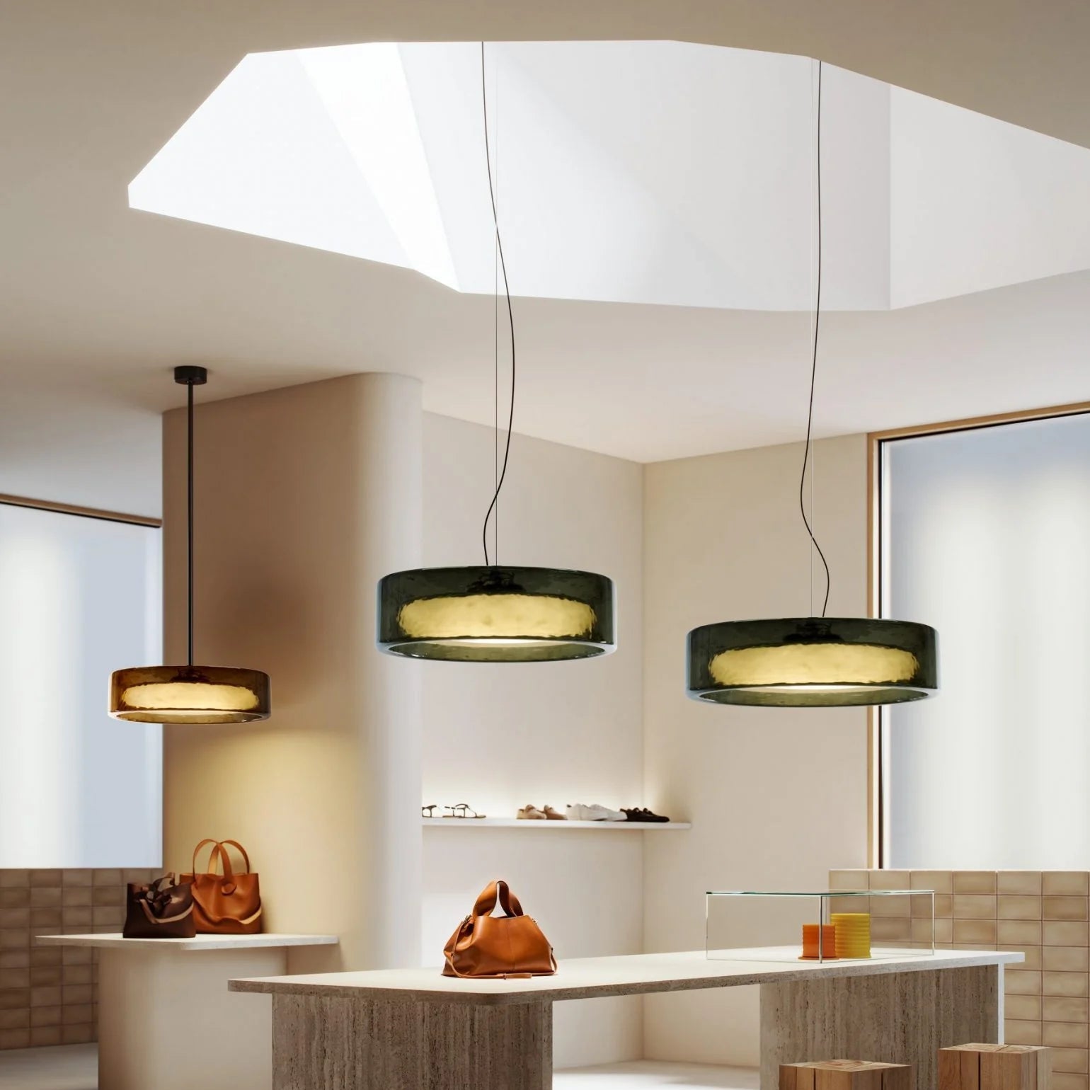 Ringo Pendant Light by Marset, Spanish designer pendant lamp with contemporary design for luxury modern interiors ✨