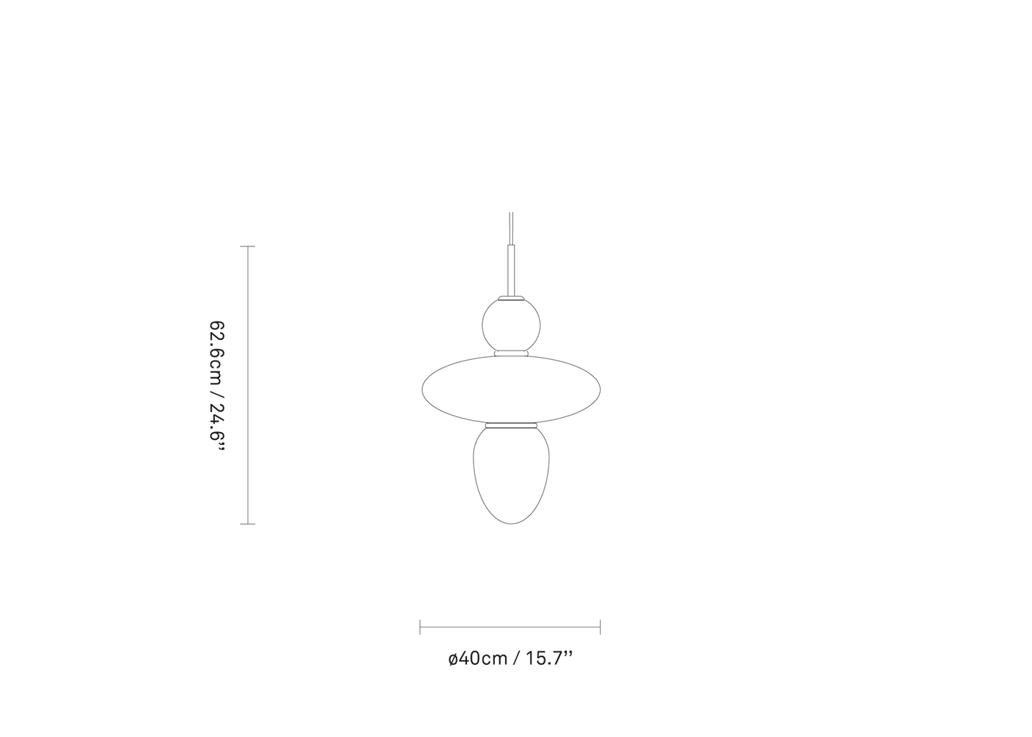 Rizzatto 43 Pendant Lamp by Nuura