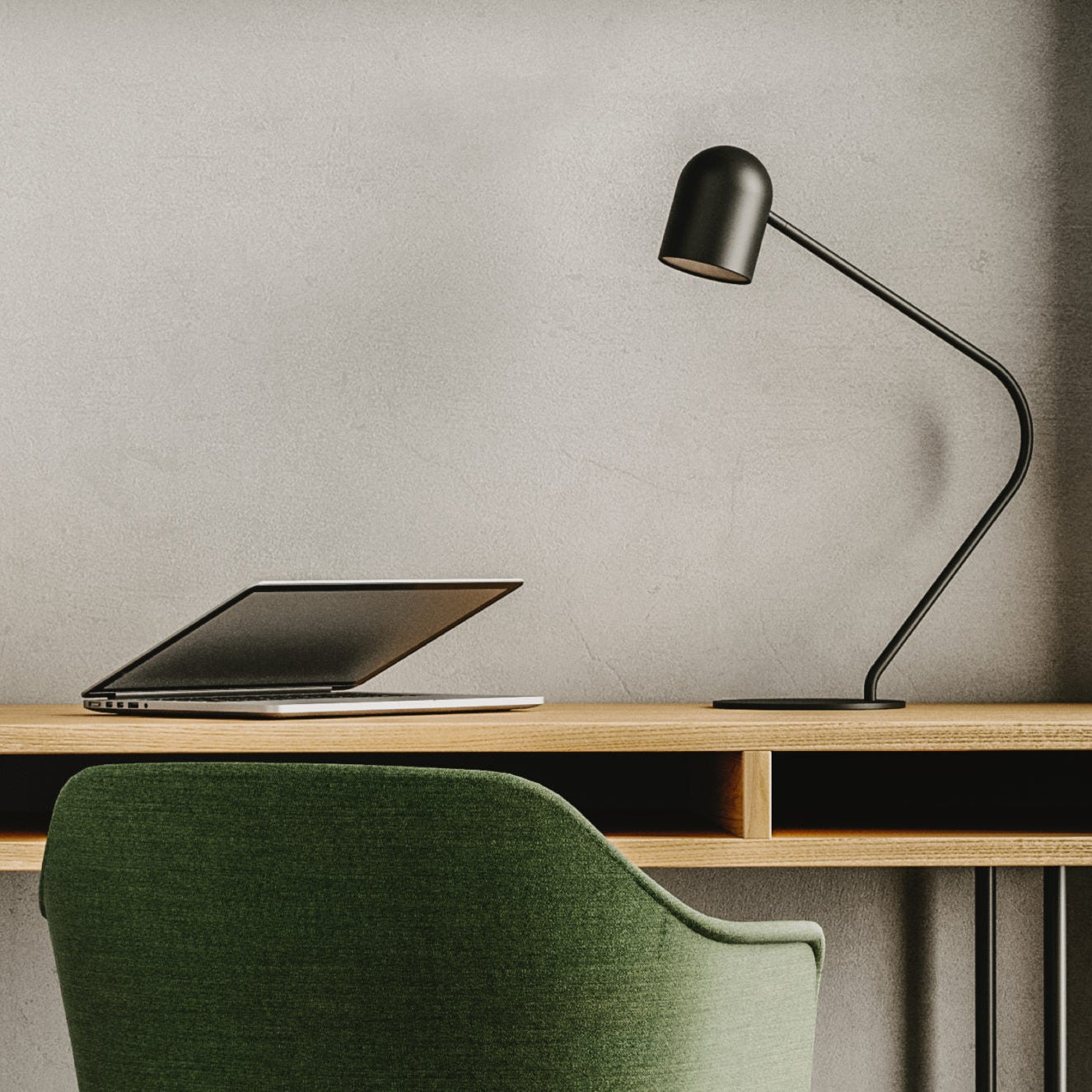 Pipe Table Lamp S1293 by Aromas Del Campo, modern designer table lamp with minimalist industrial style for luxury contemporary interiors ✨