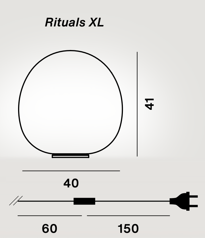 Rituals XL Table Lamp by Foscarini