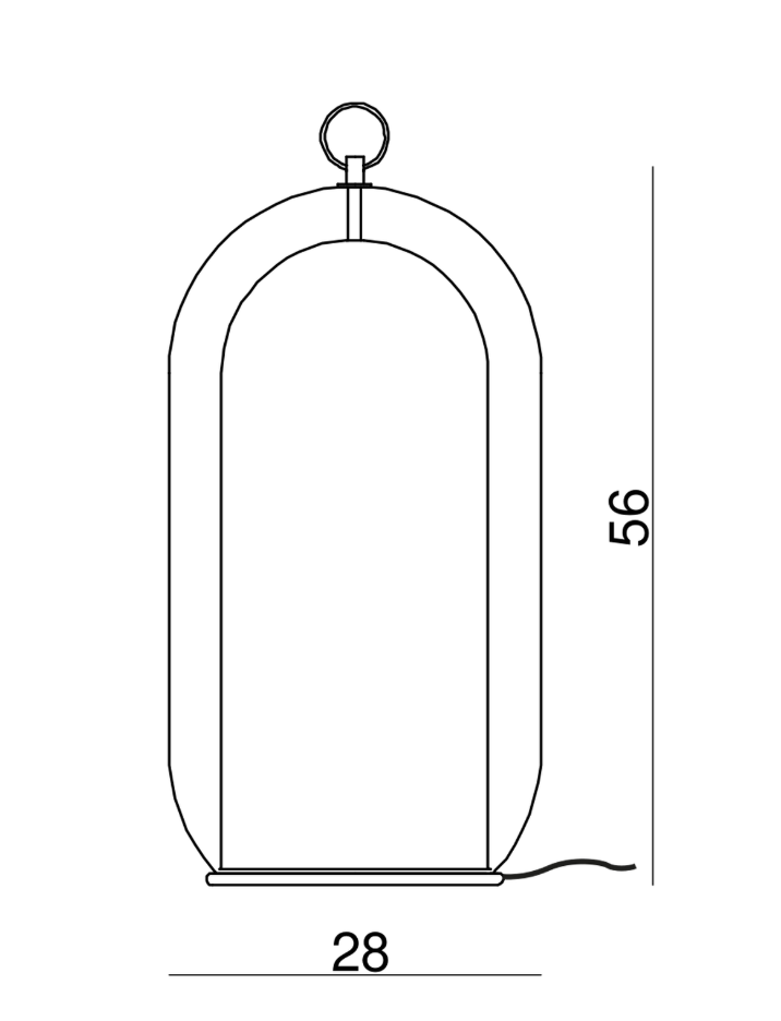 AERON© Table Lamp by Cangini & Tucci