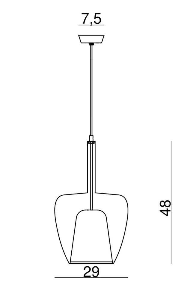 CLOS© Pendant Lamp by Cangini & Tucci