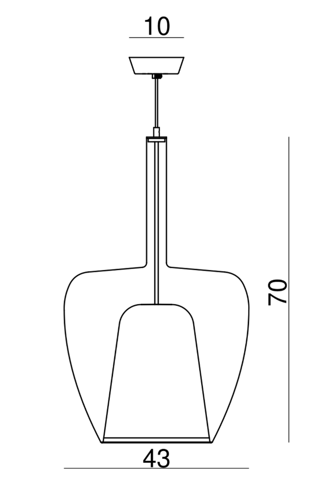 CLOS© Pendant Lamp by Cangini & Tucci