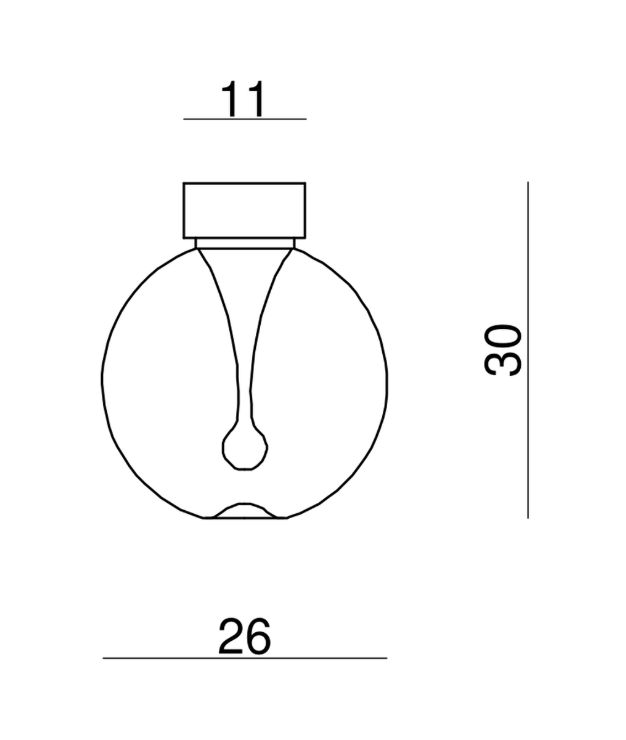 LA STILLA® Wall Lamp by Cangini & Tucci