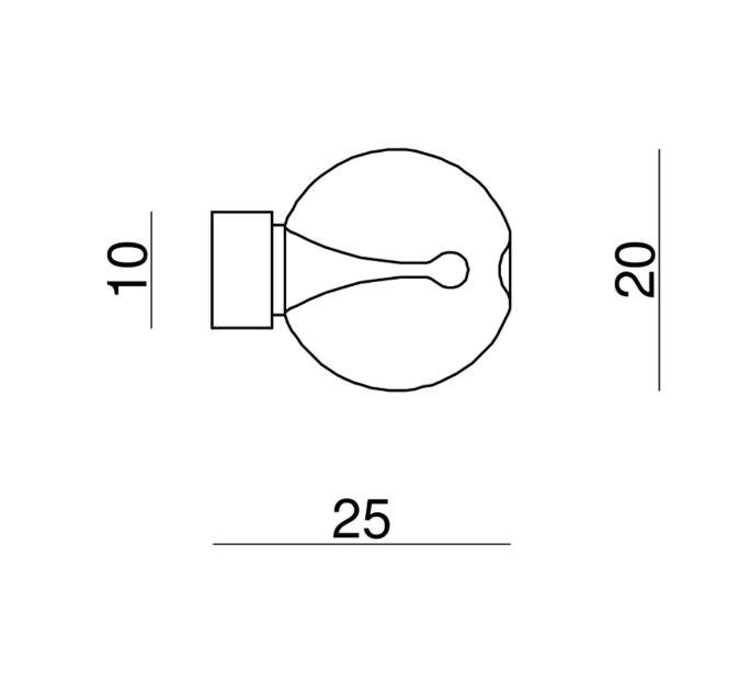 LA STILLA® Wall Lamp by Cangini & Tucci