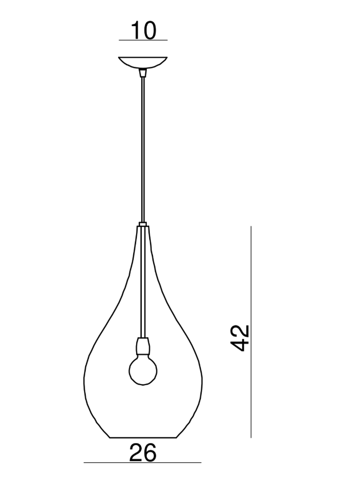 LACRIMA© Pendant Lamp by Cangini & Tucci